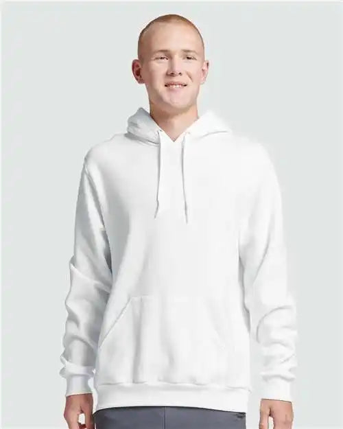 Jerzees 700mr Eco™ Premium Blend Ring-spun Hooded Sweatshirt - White