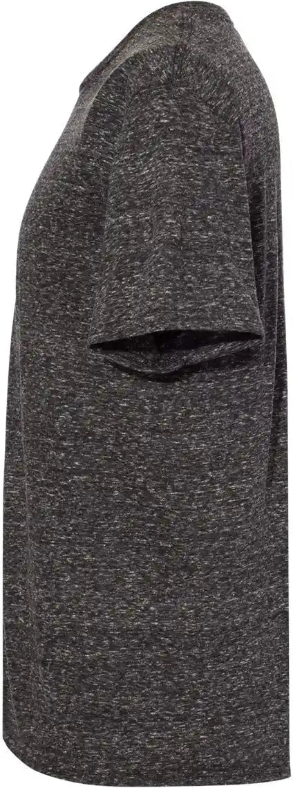 Jerzees 88mr Snow Heather Jersey T-shirt - Black Ink