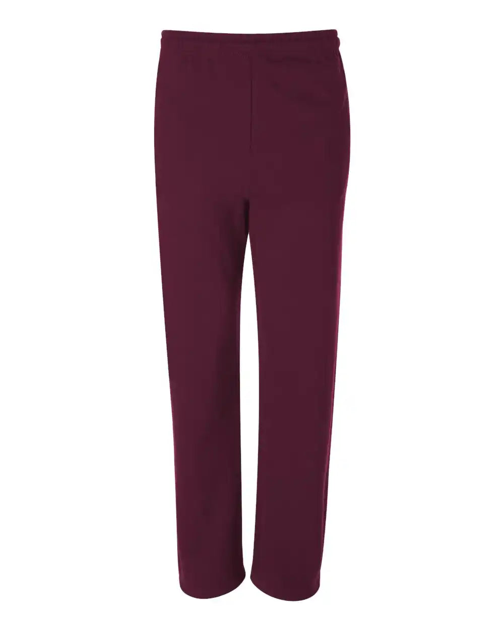 Jerzees 974mpr Nublend® Open-bottom Sweatpants with Pockets - Maroon - 3xl