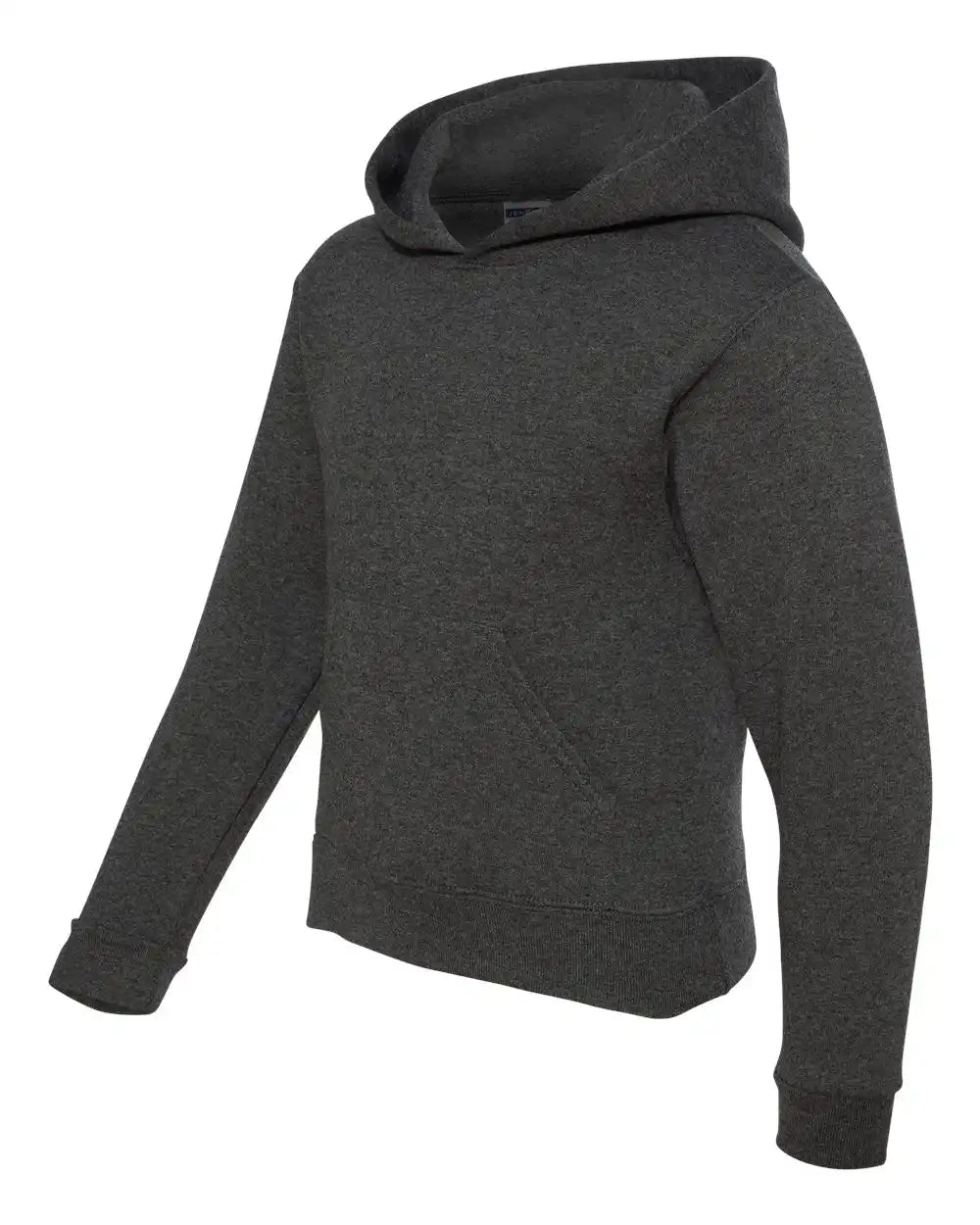 Jerzees 996yr Nublend® Youth Hooded Sweatshirt - Black Heather - s