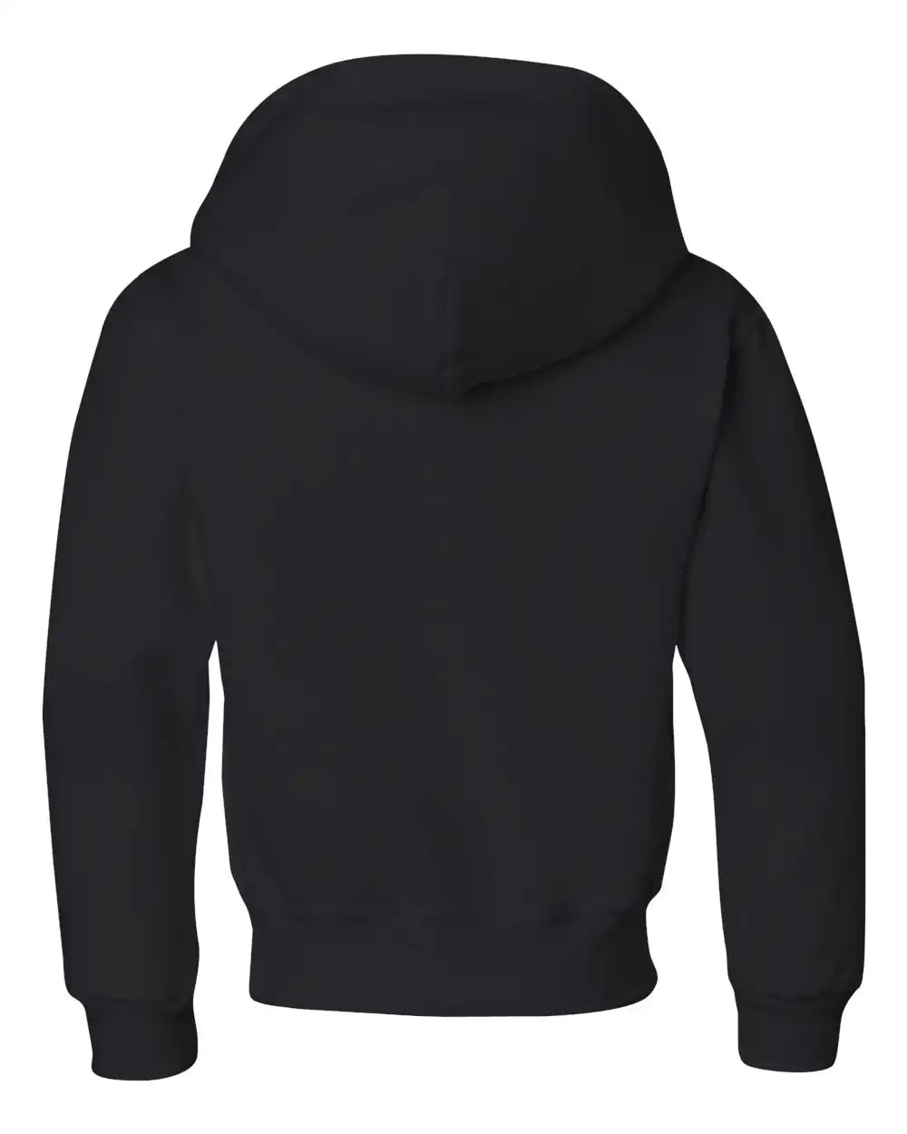 Jerzees 996yr Nublend® Youth Hooded Sweatshirt - Black