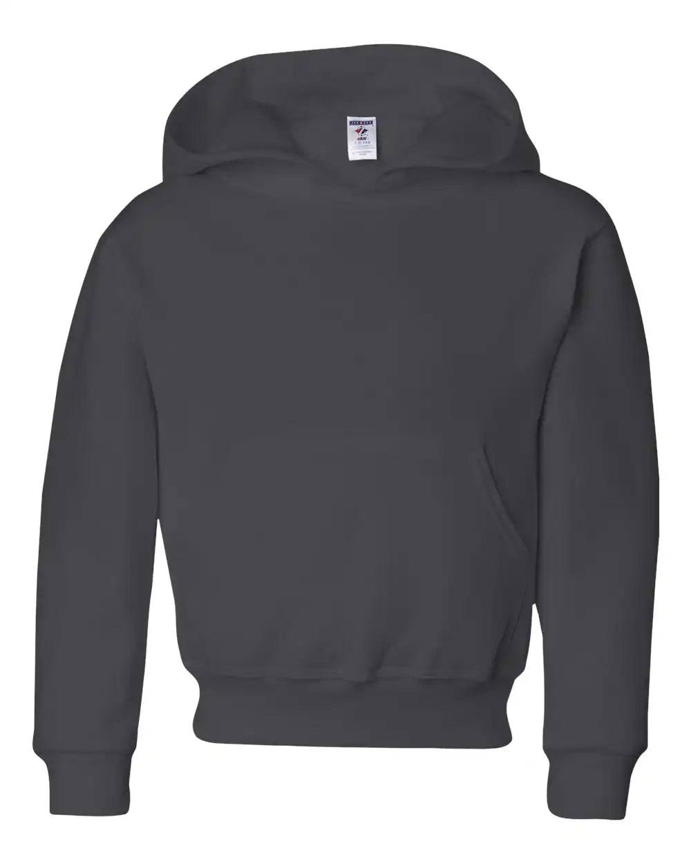 Jerzees 996yr Nublend® Youth Hooded Sweatshirt - Charcoal Grey