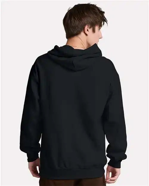 Jerzees Ic49mrj Ultimate Cvc Hooded Sweatshirt - Ic49mr - Black Ink