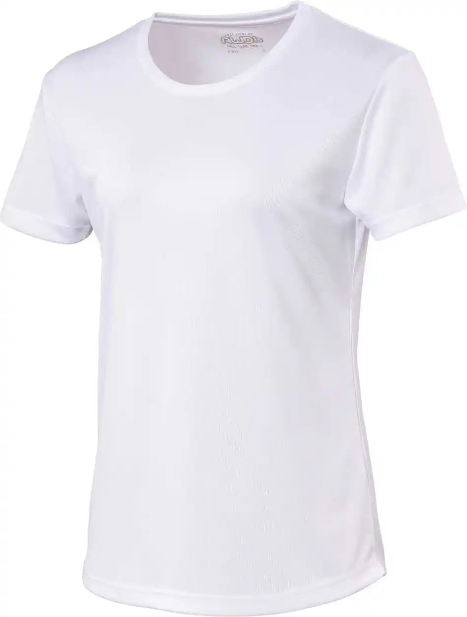 Just Cool Jca005 Ladies Tee - Arctic White