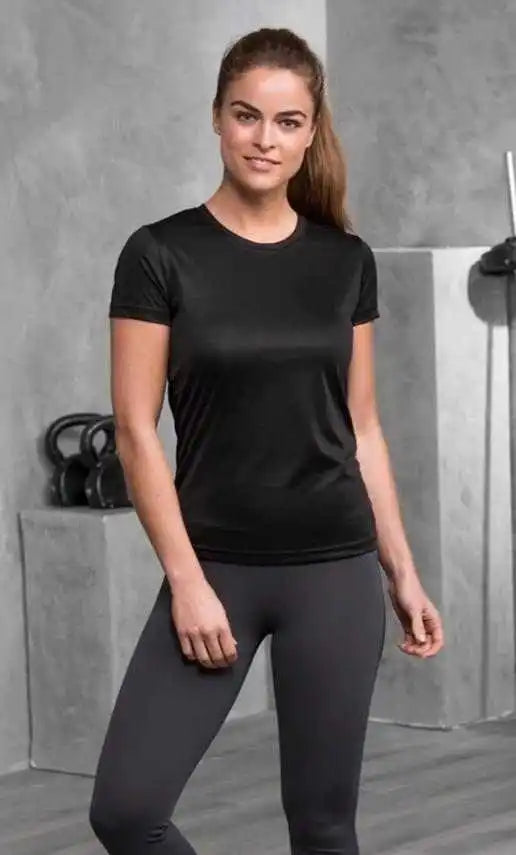 Just Cool Jca005 Ladies Tee - Jet Black