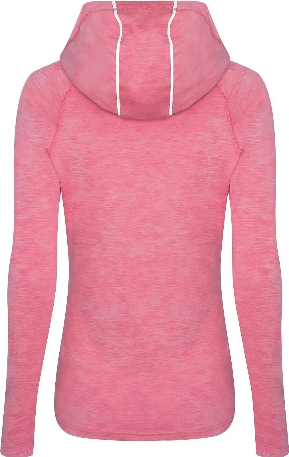 Just Cool Jca038 Ladies Cowl Neck Top - Electric Pink Melange