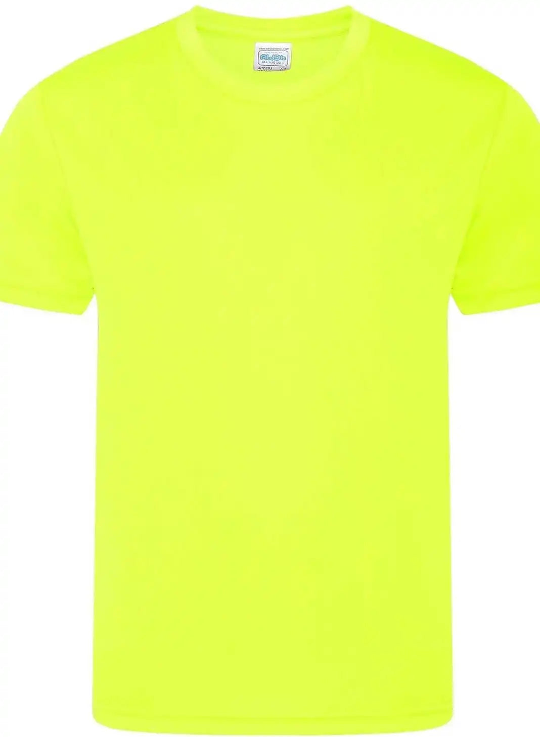 Just Cool Jcy001 Youth Tee - Elec Yellow