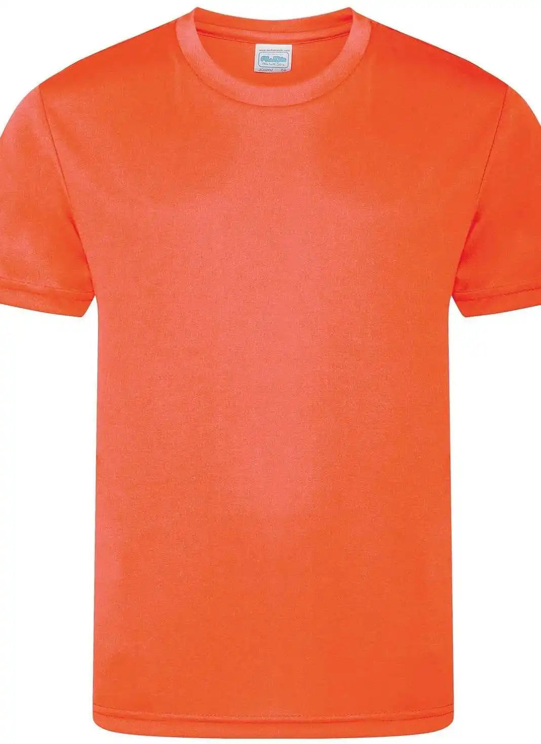 Just Cool Jcy001 Youth Tee - Electric Orange
