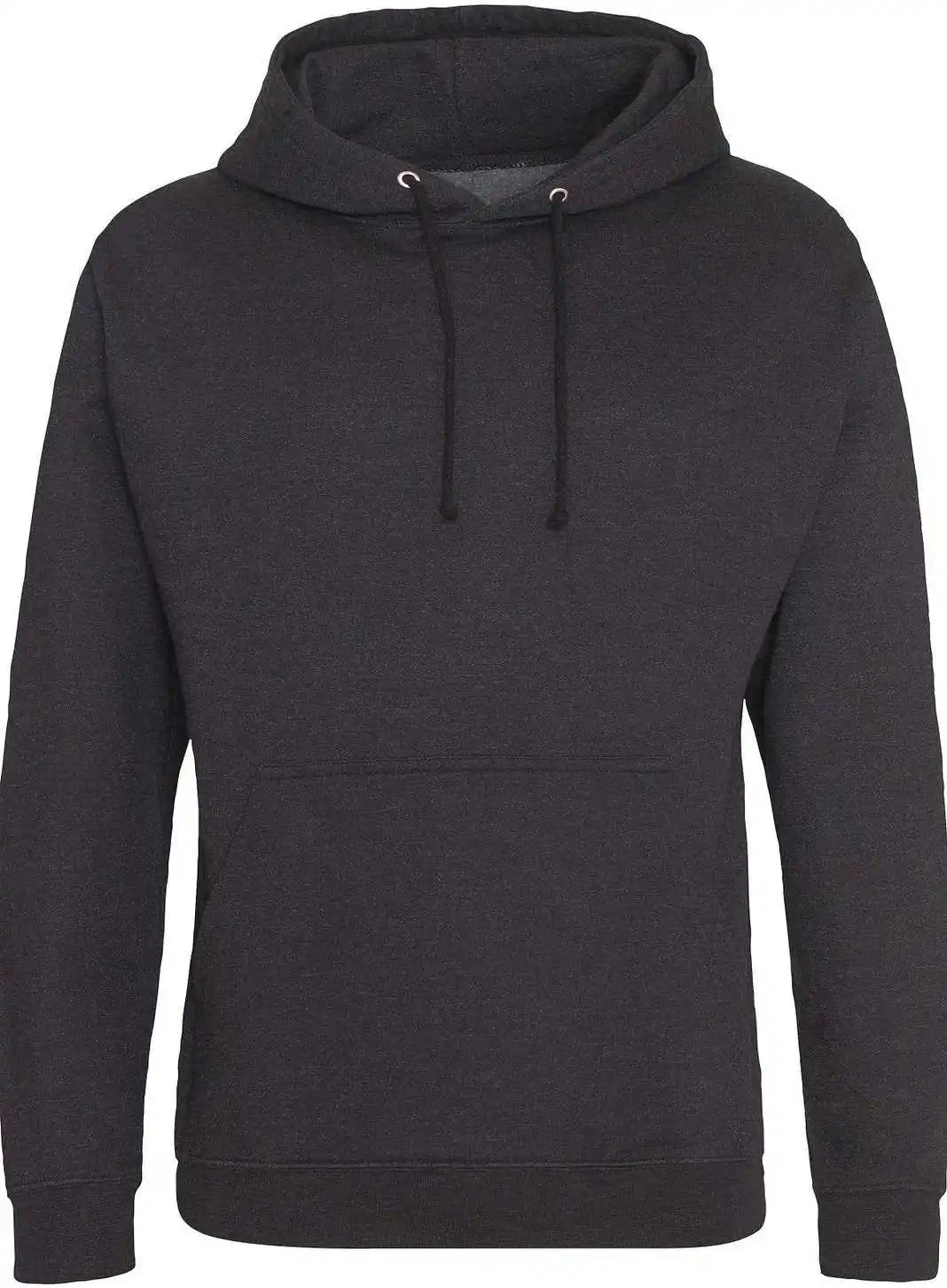 Just Hoods Jha001 College Hoodie - Black Smoke