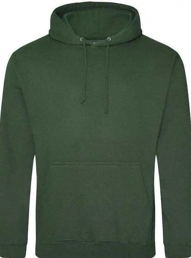 Just Hoods Jha001 College Hoodie - Bottle Green