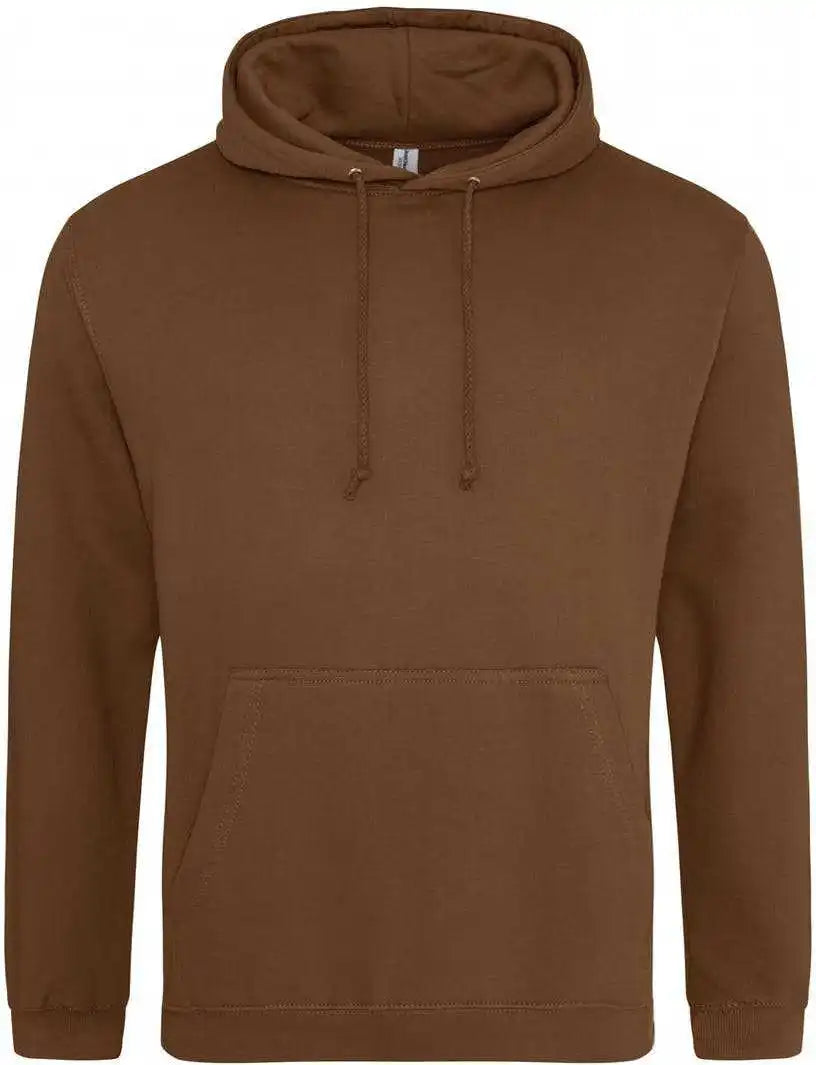 Just Hoods Jha001 College Hoodie - Caramel Toffee