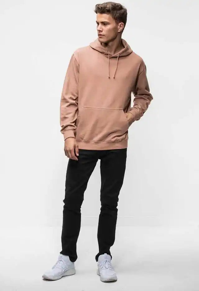 Just Hoods Jha001 College Hoodie - Nude