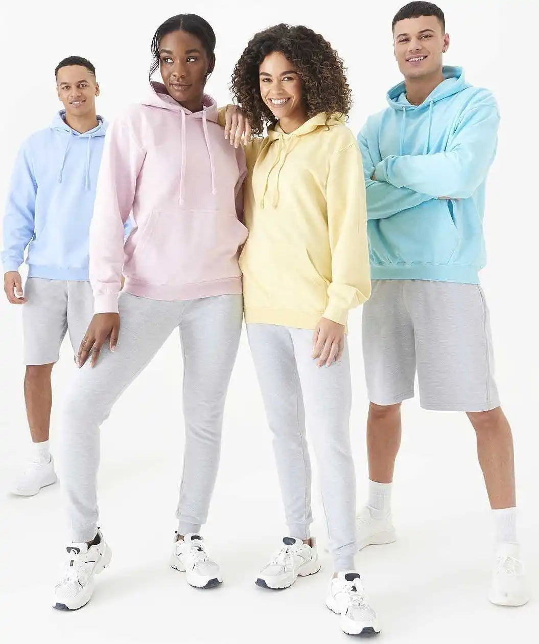 Just Hoods Jha017 Surf Hoodie - Blue