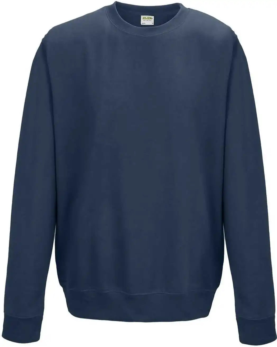 Just Hoods Jha030 College Sweat Crew Neck - Airforce Blue