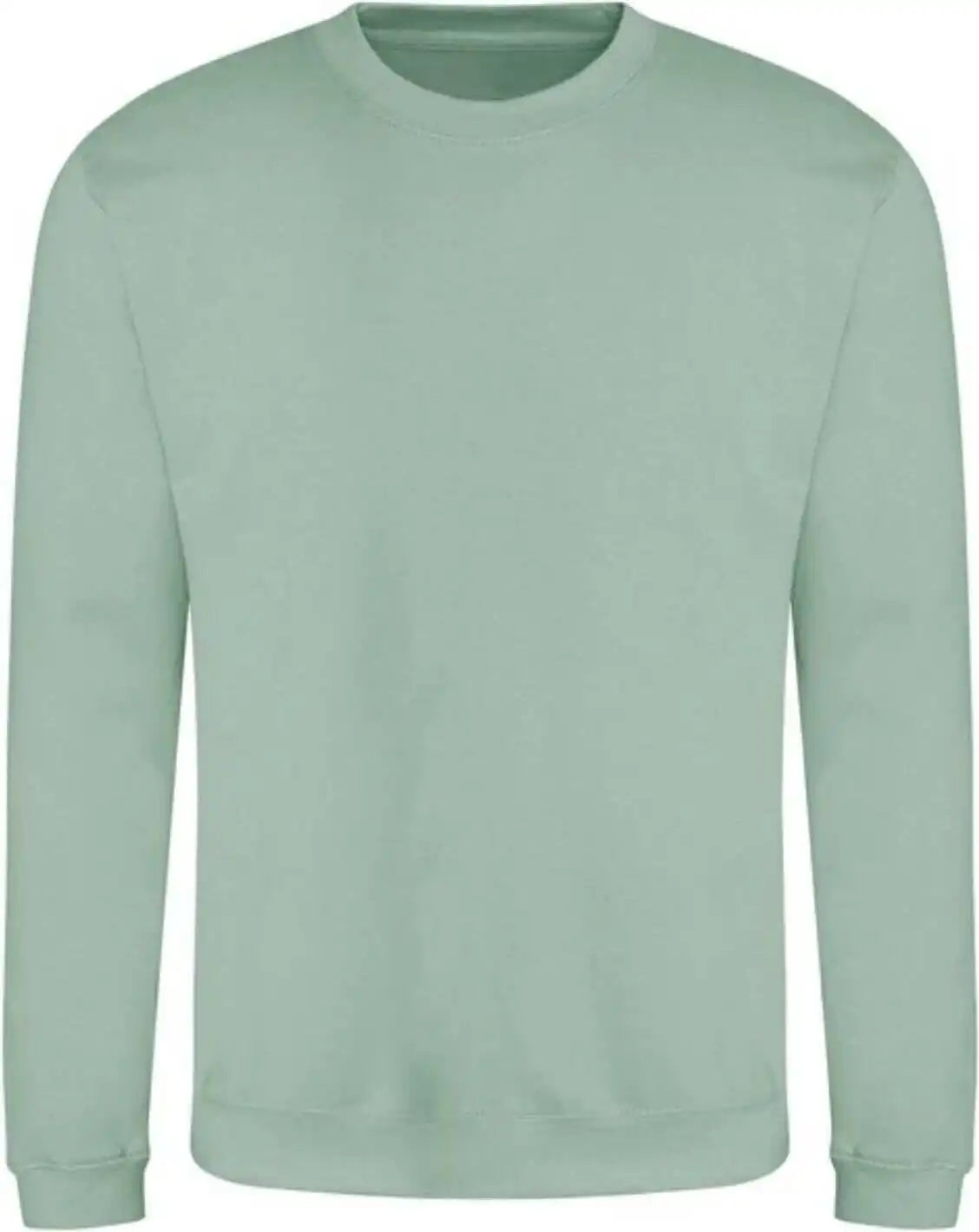 Just Hoods Jha030 College Sweat Crew Neck - Dusty Green