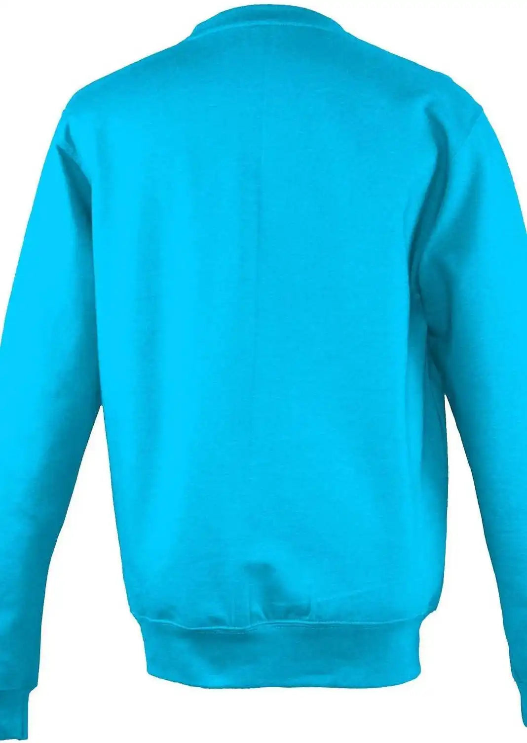 Just Hoods Jha030 College Sweat Crew Neck - Hawaiian Blue