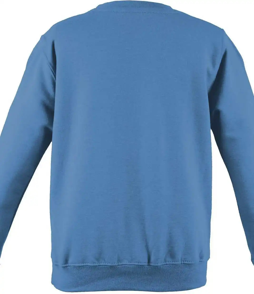 Just Hoods Jha030 College Sweat Crew Neck - Sapphire Blue
