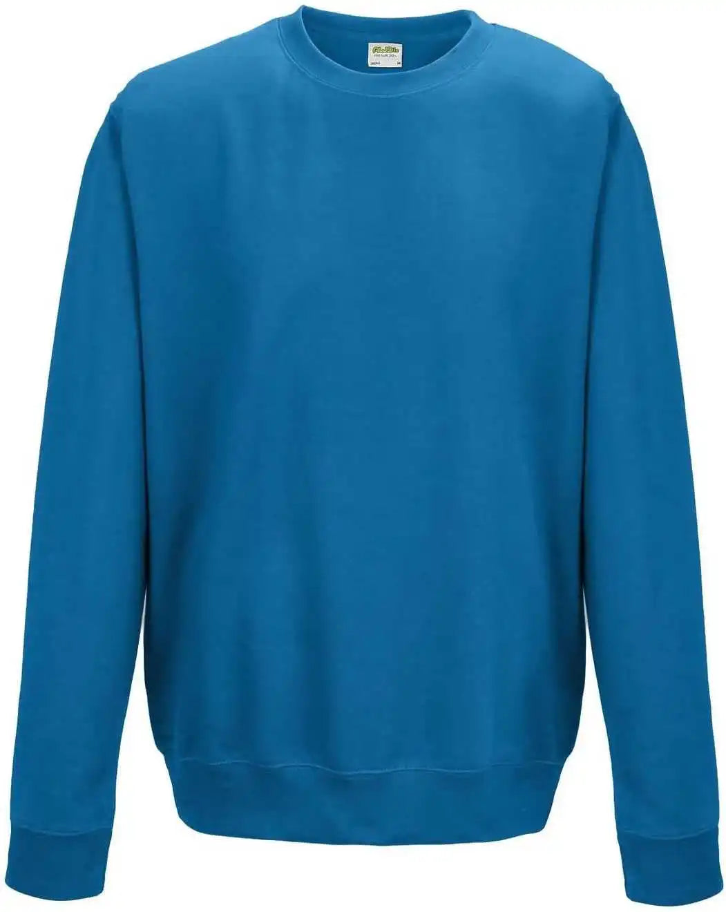 Just Hoods Jha030 College Sweat Crew Neck - Sapphire Blue