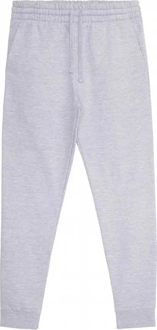 Just Hoods Jha074 Tappered Track Pant - Heather Gray