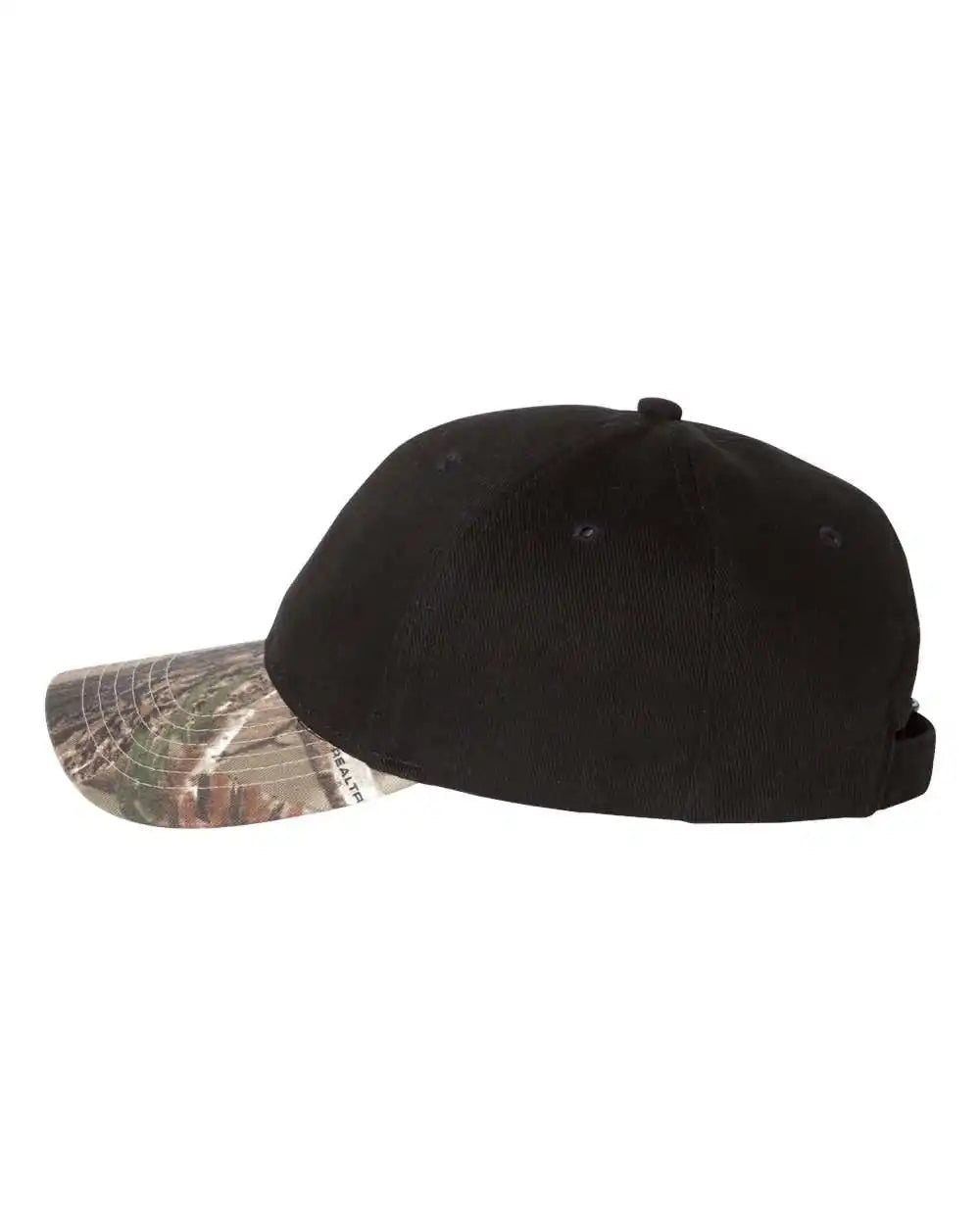 Kati Lc25 Solid Crown with Camo Bill Cap - Black Realtree Ap - Black/ Ap / Adjustable