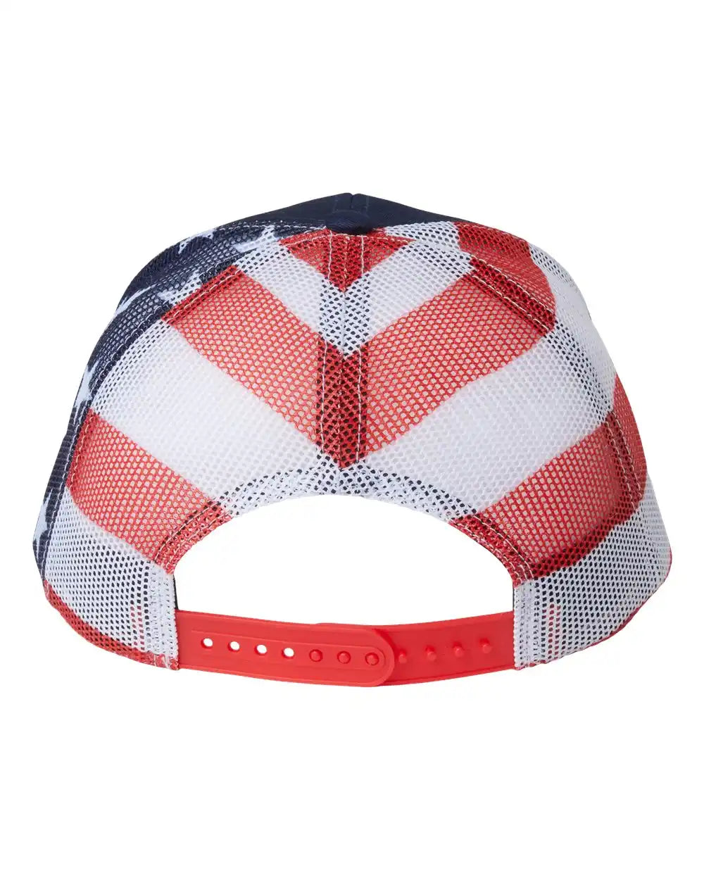Kati S700m Printed Mesh Trucker Cap - Navy Usa Flag - Navy/ Usa / Adjustable