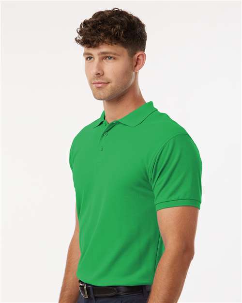 Kelly Green Pique Polo - 62800