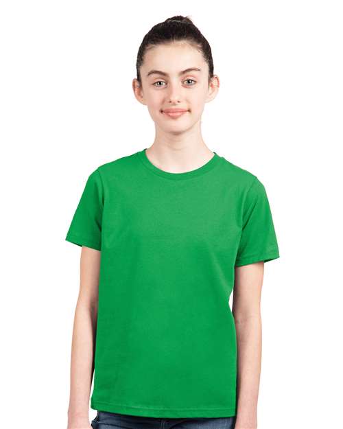 Kelly Green Youth Cotton T-Shirt - 3310