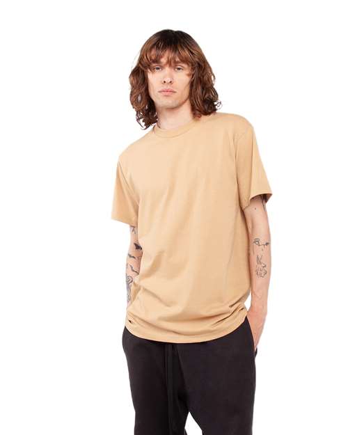 Khaki Active Crewneck T-Shirt - SHASS