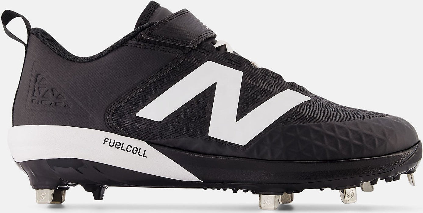 New Balance Fuelcell L4040v8 Low Cut Metal Cleat - Black White - HIT a Doulbe - 1