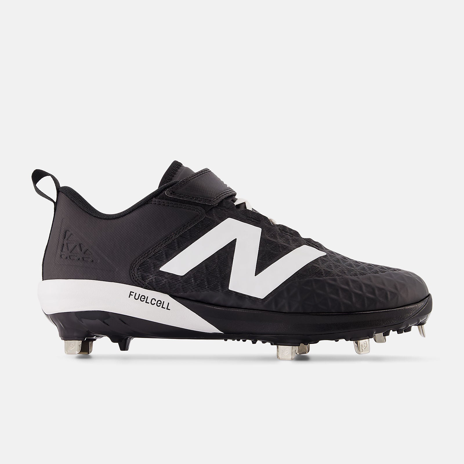 New Balance Fuelcell L4040v8 Low Cut Metal Cleat - Black White - HIT a Doulbe - 1