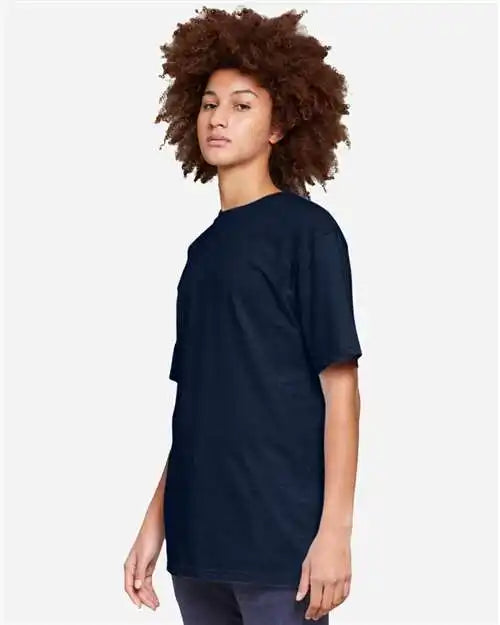 Lane Seven Ls15001 Heavyweight T-shirt - Navy