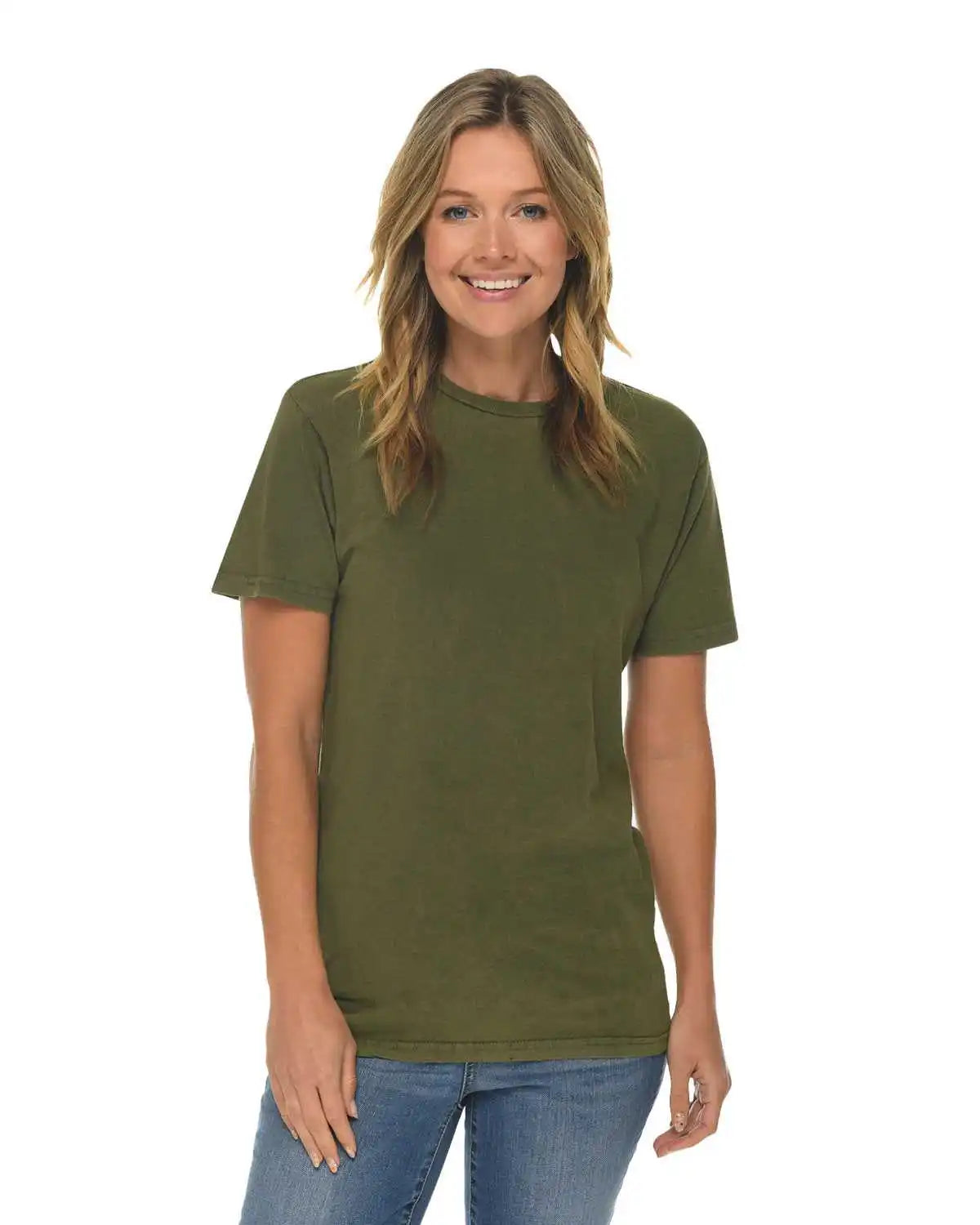 Lane Seven Lst002 Unisex Vintage T-shirt - Olive