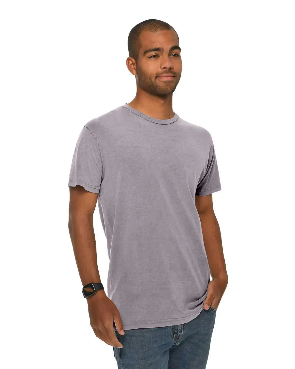 Lane Seven Lst002 Unisex Vintage T-shirt - Zinc