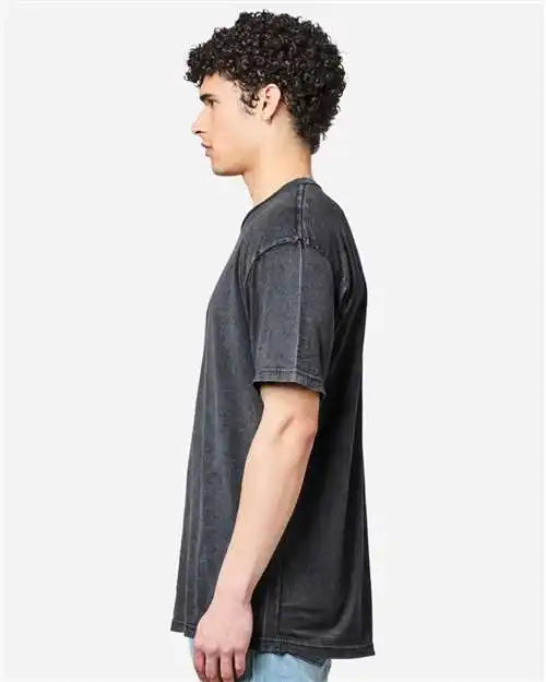 Lane Seven Lst002 Vintage T-shirt - Black