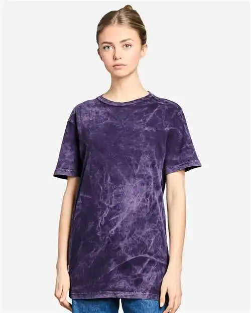 Lane Seven Lst002 Vintage T-shirt - Cloud Purple - Xs