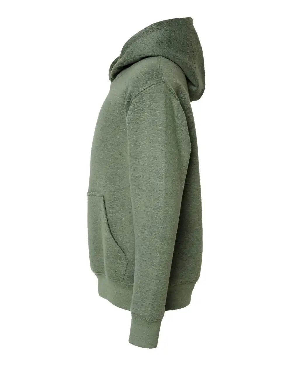 Lat 2296 Youth Fleece Hoodie - Bamboo Blackout