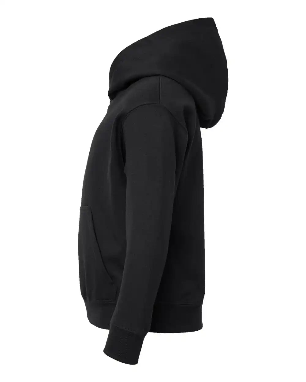 Lat 2296 Youth Fleece Hoodie - Black