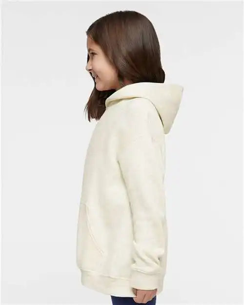 Lat 2296 Youth Fleece Hoodie - Natural Heather