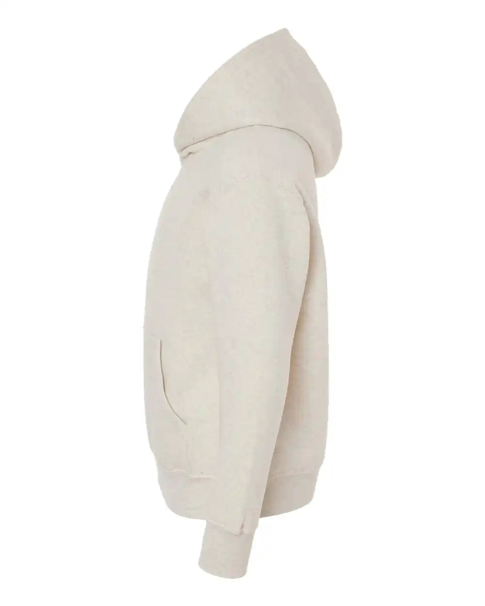 Lat 2296 Youth Fleece Hoodie - Natural Heather
