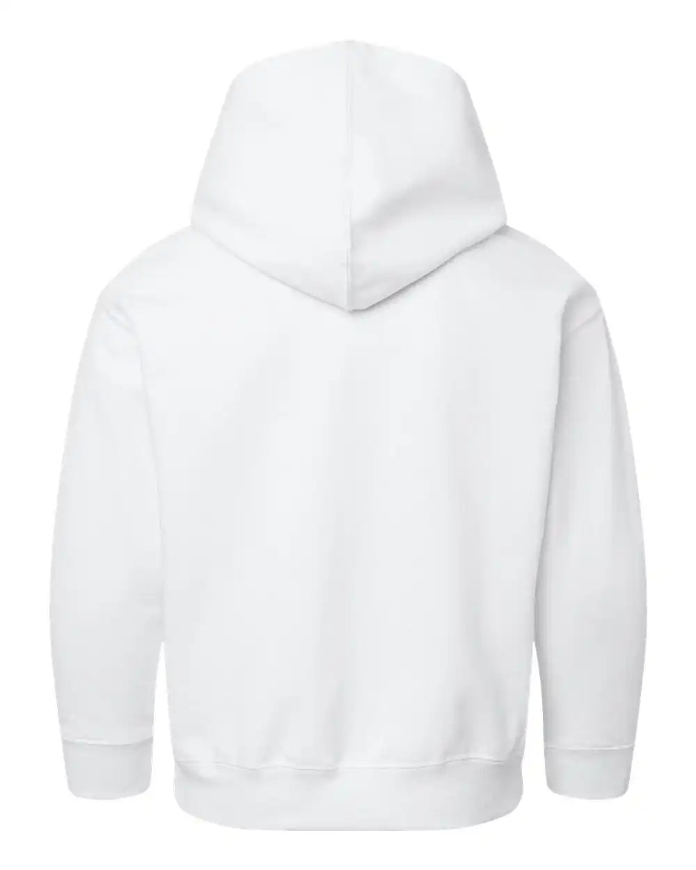 Lat 2296 Youth Fleece Hoodie - White