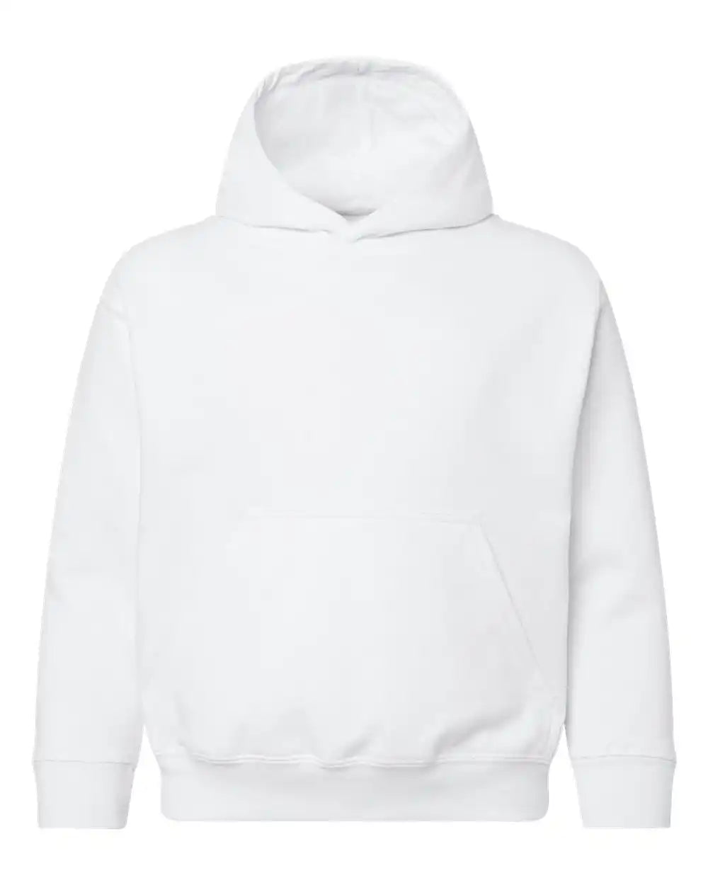 Lat 2296 Youth Fleece Hoodie - White - Xs