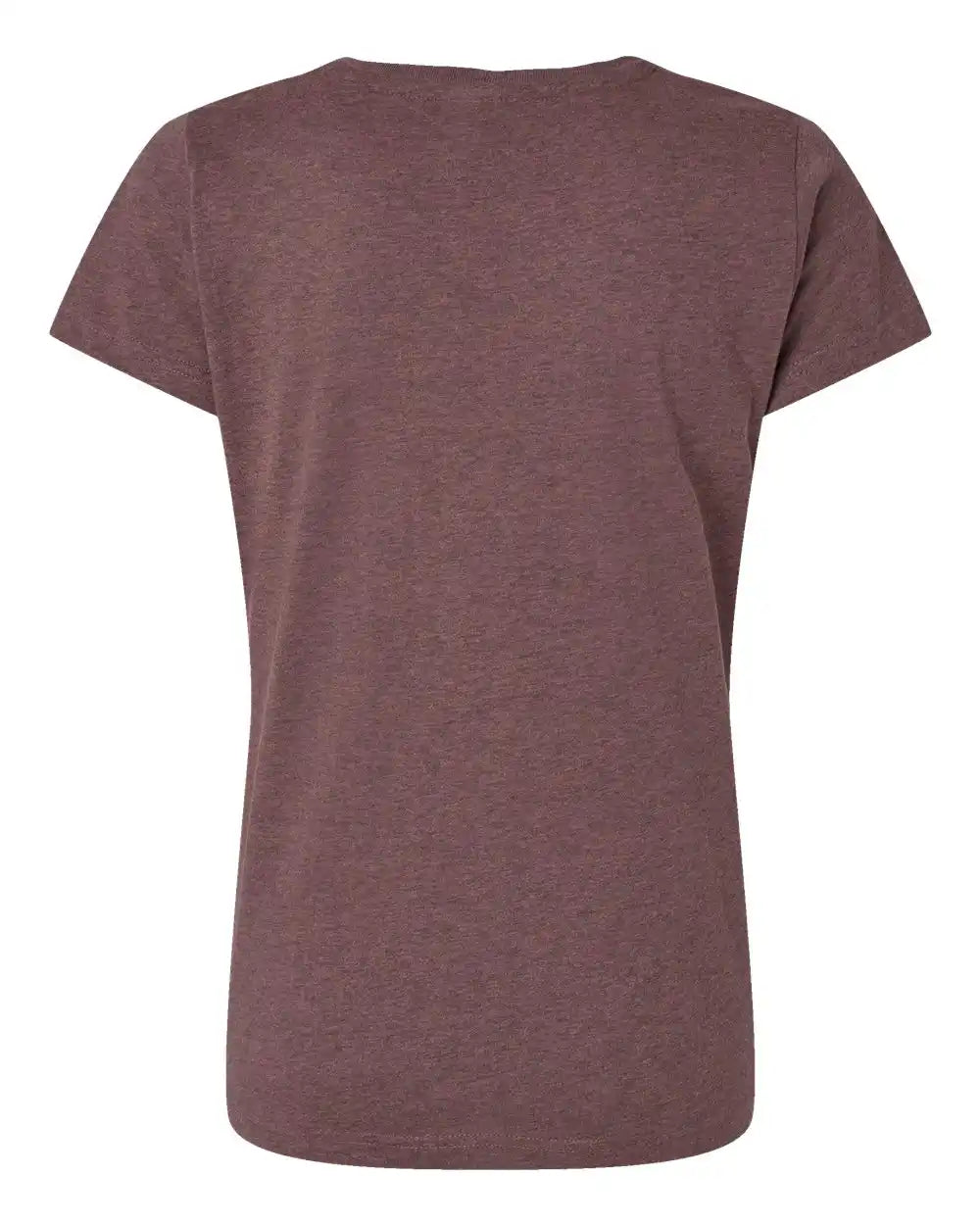 Lat 3516 Women’s Fine Jersey Tee - Sangria Blackout - Xs