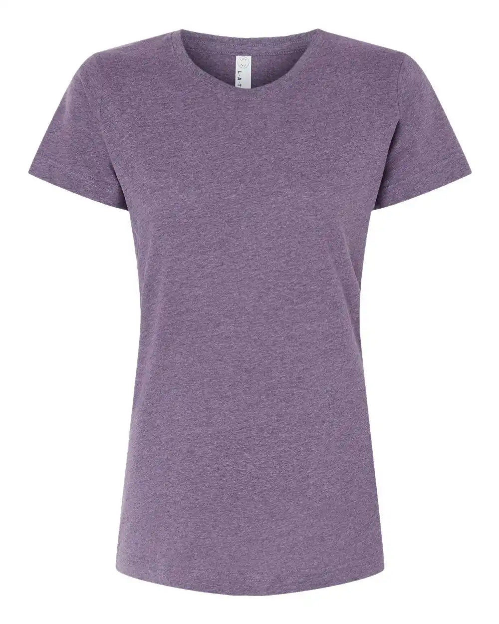 Lat 3516 Women’s Fine Jersey Tee - Wisteria Blackout - Xs