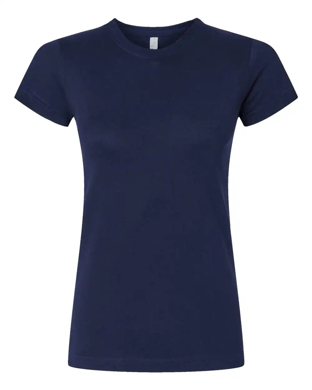 Lat 3616 Women’s Fitted Fine Jersey Tee - Navy - s