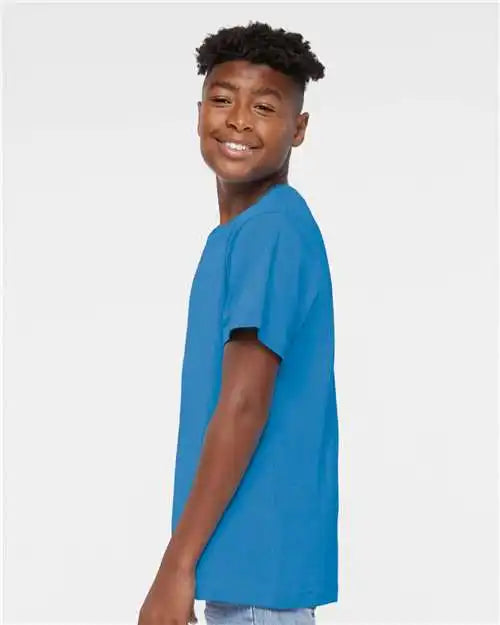 Lat 6101 Youth Fine Jersey Tee - Tradewind