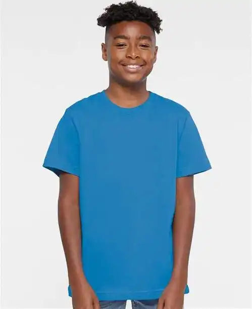 Lat 6101 Youth Fine Jersey Tee - Tradewind