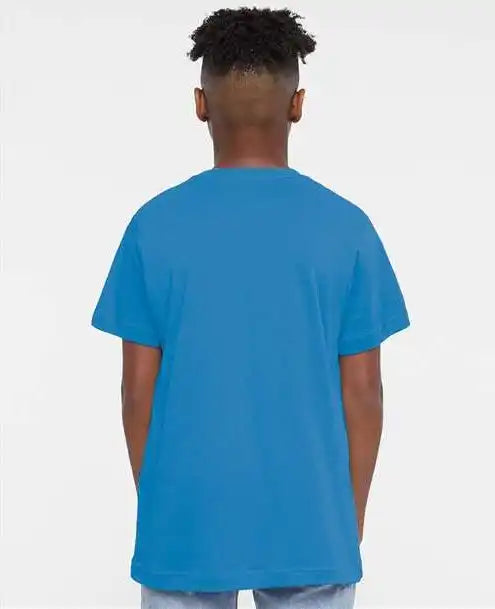 Lat 6101 Youth Fine Jersey Tee - Tradewind