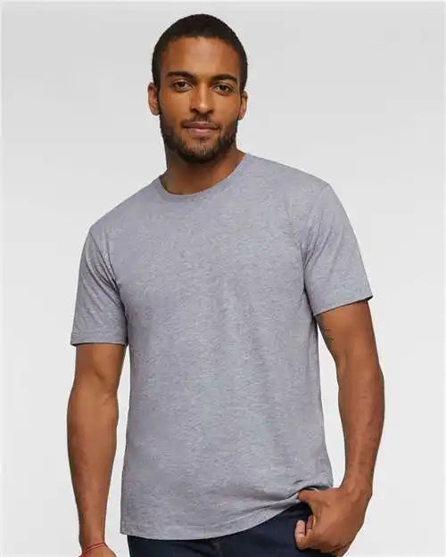 Lat 6901 Fine Jersey Tee - Heather