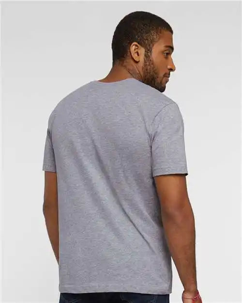 Lat 6901 Fine Jersey Tee - Heather