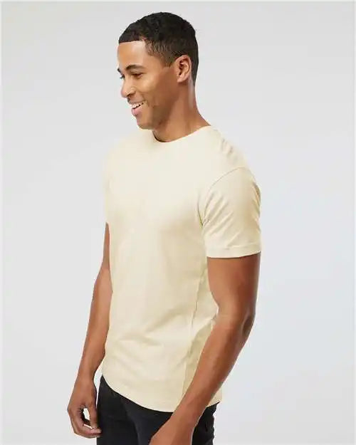 Lat 6901 Fine Jersey Tee - Natural